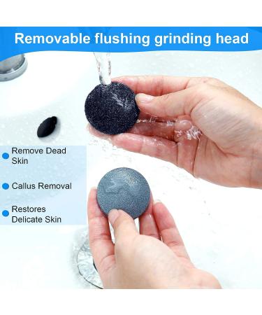 20-Piece Regular Coarse Replacement for Electric Foot File - Callus Remover Hard Skin Eliminator - Buy Online on SooperMarket.com