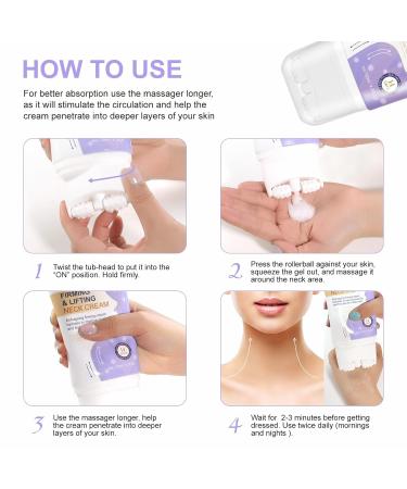 Neck Firming Cream - Skin Tightening & Anti-Wrinkle Solution for Face & Body | Reduce Sagging Skin & Double Chin - Buy Online on SooperMarket.com