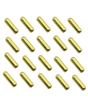 NX Garden 20pcs 9.5x2.8mm Gold Color Plated Brass + Rubber Hat Pin and Brooch Pins Stopper DIY Jewelry Findings Accessories