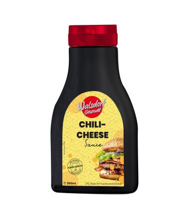 Walsdorf Gourmet Chili Chili Saice 250 ml Tube/cheese sauce made from high -quality ingredients/creamy sharp aftermath dip cheese dip/delicious cheese sauce without flavor enhancers 250 ml (1 Pack)