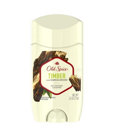 Old Spice Fresher Collection Anti-Perspirant & Deodorant Timber - 2.6 oz Pack of 3
