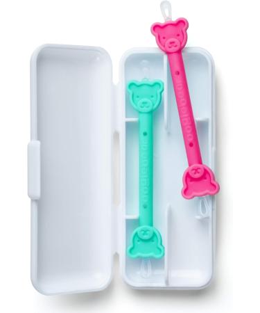 Oogiebear Baby Nasal Aspirator & 2-in-1 Nose Booger/Snot & Ear Wax Gadget | Raspberry Bundle - Buy Online on SooperMarket.com
