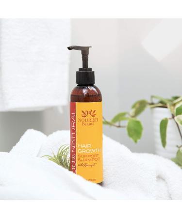Nourish Beaute Vitamins Natural Shampoo for Hair Growth & Volume - Biotin DHT Blockers Sulfate-Free 8 Fl Oz - Buy Online on SooperMarket.com