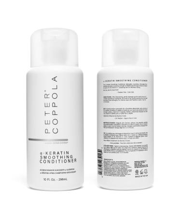 Peter Coppola a-Keratin Smoothing Shampoo & Conditioner Set - Argan & Avocado Oil for Frizz-Free Shiny Hair | 10 oz - International Shipping Available - Buy Online on SooperMarket.com