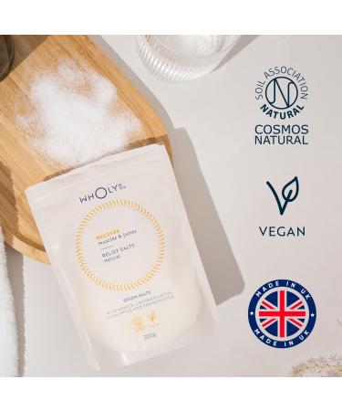 WholyMe Epsom Salt Bath Salts - Muscle & Joint Recovery Soak with Arnica & Essential Oils - 1kg - Buy Online on SooperMarket.com