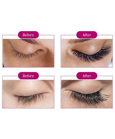 Buy 12D Volume Eyelashes - D Curl 0.07mm 11mm | Premium Artificial Eyelash Extensions for Effortless Glam - Buy Online on SooperMarket.com