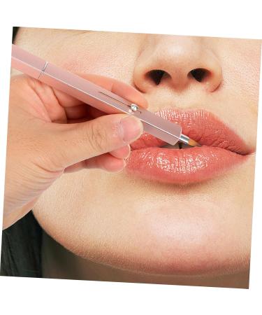 Balacoo Lip Makeup Brush - Retractable Lipstick Applicator Wands for Women | Double Head Concealer Brush | Pink Artificial Fiber - Buy Online on SooperMarket.com