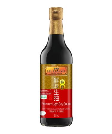 Lee Kum Kee Light Soy Sauce Premium Soy-based seasoning sauce 1 x 500 ml