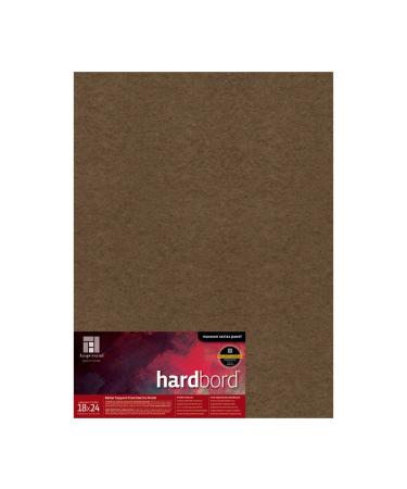 Ampersand Museum Series Hardbord for Painting and Mounting  2 Inch Depth Cradle  18X24 Inch (AMHBWC18)