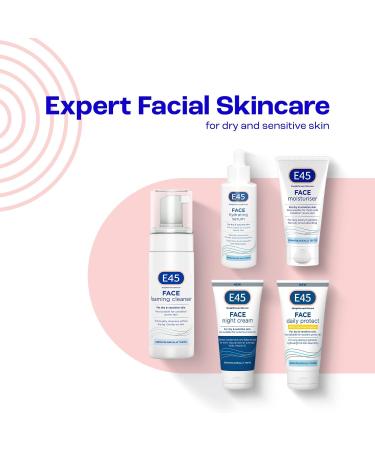 E45 SPF 30 Face Moisturiser for Dry, Sensitive, and Eczema Prone Skin - Hydrating SPF Day Cream 50ml - Buy Online on SooperMarket.com