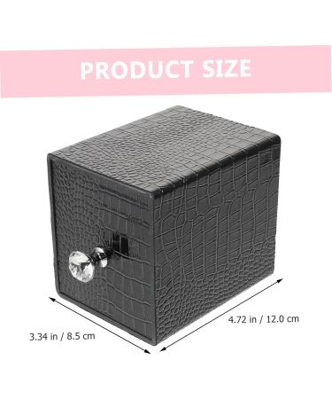 FRCOLOR Nail Polish Storage Nail Art Stand Nail Bit Usb Holder Tool Stand Nail Stuff Organizer Para Guardar Nail Grinding Bits Container Monitor Electric Nail Acrylic 12x8.5cm Black - Buy Online on SooperMarket.com