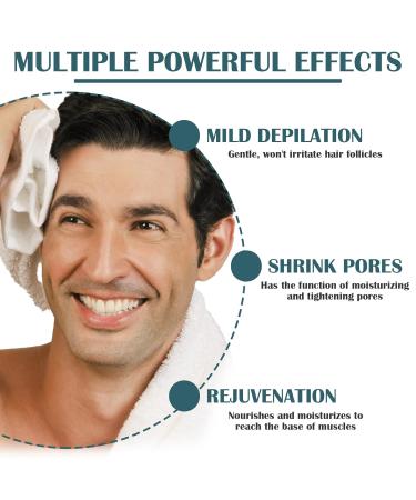 Quick & Painless Intimate Hair Removal Cream for Men - Flawless Depilatory for Unwanted Body Hair - Buy Online on SooperMarket.com