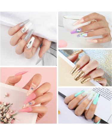 Gel Nail Polish Kit with U V Light and Drill Starter Kit 10pcs Gel Polish and 3PC Poly Extension Gel Glitter Nail Rhinestones Decoration Powders Stickers Gel Manicure Kit at Home Gifts for Women - Buy Online on SooperMarket.com