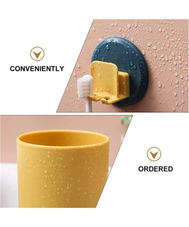 JSY 2 Set Wall-Mounted Toothbrush Holder & Organizer - Bathroom Storage Solution for Electric Toothbrushes & Accessories - Buy Online on SooperMarket.com