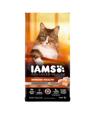 Iams Advanced Health Immune Health Adult Dry Cat Food Salmon & Chicken Recipe 1.59kg Bag