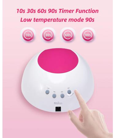 SUNUV Nail Dryer UV LED Lamp with Timer and Infrared Sensor for Perfect Home Manicures - Buy Online on SooperMarket.com