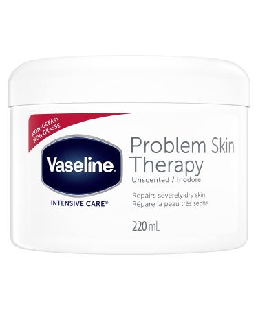 VASELINE Problem Skin Therapy Unscented Moisturizer Cream 220 ml (7.44 oz) 7.44 Fl Oz (Pack of 1)