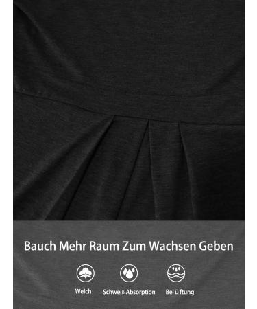 Love2Mi Maternity Nursing Shirt - Layered Wrap Design, Black - Size M - Buy Online on SooperMarket.com
