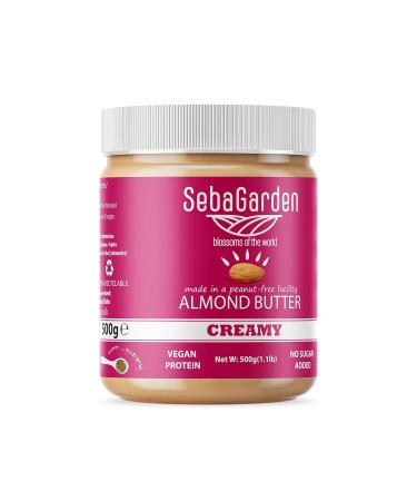Almondmus-Seba Garden: Pure Natural Creamy Californian Almonds (3kg 500g x 6-pack) - 100% Almonds Keto & Paleo-Friendly No Added Sugar - Buy Online on SooperMarket.com