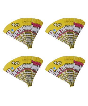 HOMEDEK 400 x Popcorn Bags Paper Bags Almonds Popcorn S