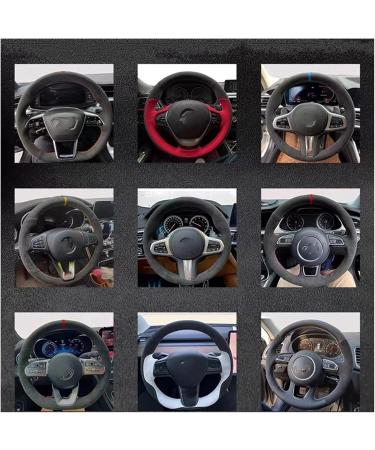 Steering Wheel Protective Cover For M G30 G31 G32 G20 G21 G11 G12 G14 G15 G16 For X3 G01 For X4 G02 For X5 G05 For X7 G07 Car Steering Wheel Cover Suede Leather (Size : 14) - Buy Online on SooperMarket.com