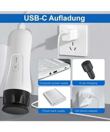 Electric Callus Remover Callus Removal Foot Rechargeable Professional Electric Callus Remover Foot Care Pedicure Rasp Foot File Sander 3 Speeds (White) - Buy Online on SooperMarket.com
