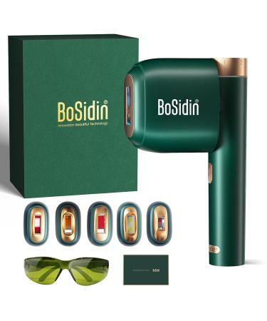 BoSidin IPL Laser Hair Removal Kit | Painless Ice-Cooling 6 Modes 2-in-1 Face Rejuvenation Women's Permanent Hair Removal | International Shipping Available - Buy Online on SooperMarket.com