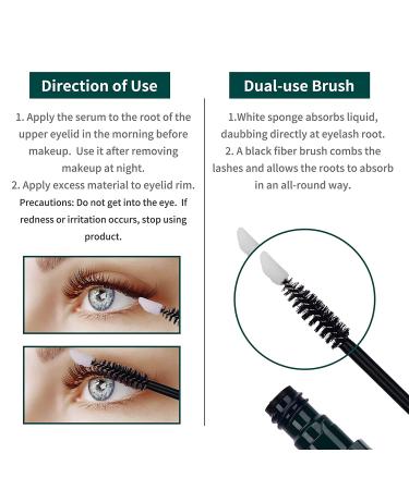 Premium Eyelash Growth Serum & Eyebrow Enhancer - 3ML | Thick, Healthy & Luscious Lashes | Easy-to-Use Formula - Buy Online on SooperMarket.com