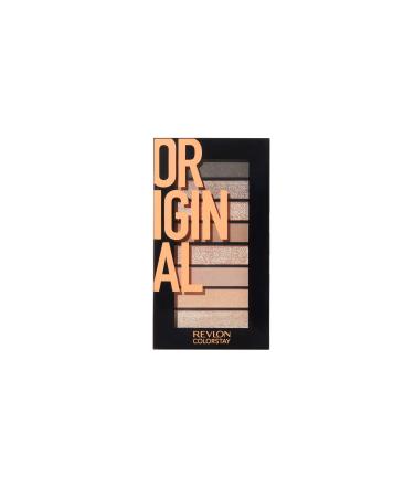 Eyeshadow Palette by Revlon, ColorStay Looks Book Eye Makeup, Highly Pigmented in Blendable Matte & Metallic Finishes, 900 Original, 0.21 Oz