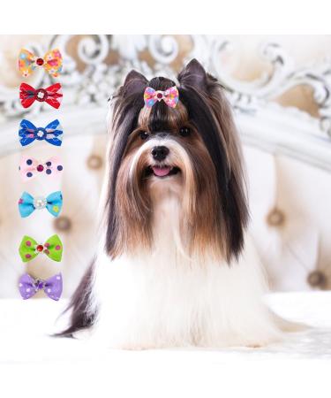 Berkelen 50-Piece Dog Hair Accessories Set Rubber Band Loops & Arches for Long-Haired Pets Perfect for Dogs & Cats - Buy Online on SooperMarket.com