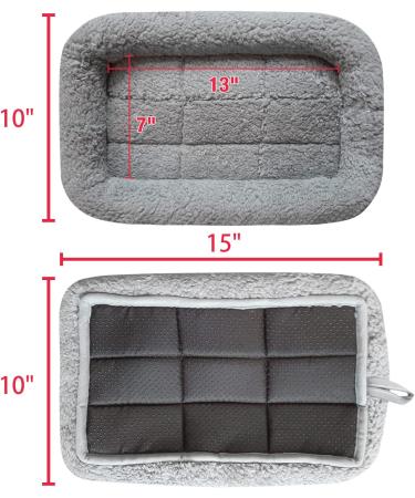 Soft Plush Cat Bed Mat with Pillow - Self-Warming and Anti-Skid Bottom - Ideal for Small Dogs and Cats - Buy Online on SooperMarket.com