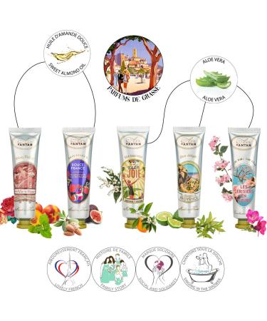 Small Gifts for Women - Hand Cream Set | Un Air d'Attan | Funny Birthday & Christmas Presents | Wellness Gift Set (3rd Collection x5) - Buy Online on SooperMarket.com