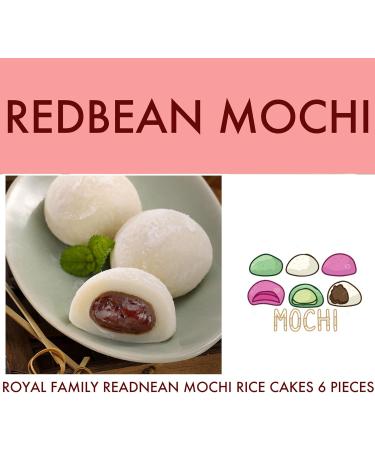 Royal Family Japanese Mochi Red Bean 210g - Authentic Asian Dessert - Buy Online on SooperMarket.com