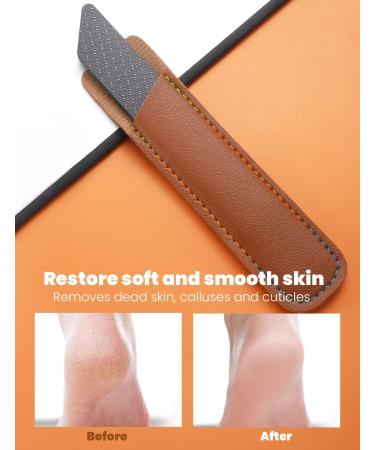 Pitasha Nano Glass Foot File Callus Remover Scrubber Scraper and Buffer Pedicure Tool for Feet and Hands Perfect for Men and Women for Soft and Smooth Skin - Buy Online on SooperMarket.com