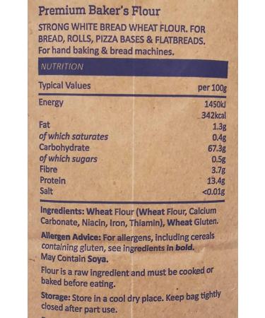 Nature's Gold Premium Baker's Strong White Bread Flour 1.5kg (Pack of 5) - Buy Online on SooperMarket.com