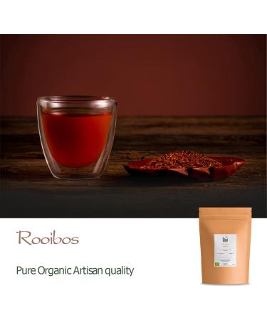Rooibos Organic Tea South Africa - Loose Leaf Herbal African Red Bush Tea - Redbush Tea 100g Rooibos Organic 100 g (Pack of 1) - Buy Online on SooperMarket.com