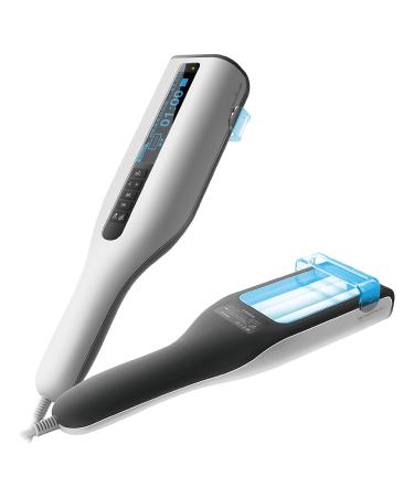 KERNELMED UV Phototherapy Light Therapy Lamp with Two Bulbs Home Use White
