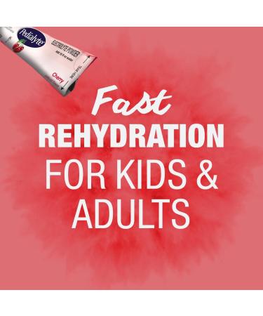Pedialyte Cherry Electrolyte Powder Packs - 6 Count Hydration Drink - Buy Online on SooperMarket.com