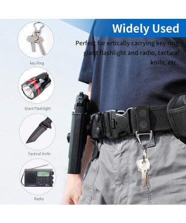 Duty Belt Nylon 2 Wide Security Tactical Belt Keepers - 8 Pack Black - Police Equipment Accessories - Buy Online on SooperMarket.com