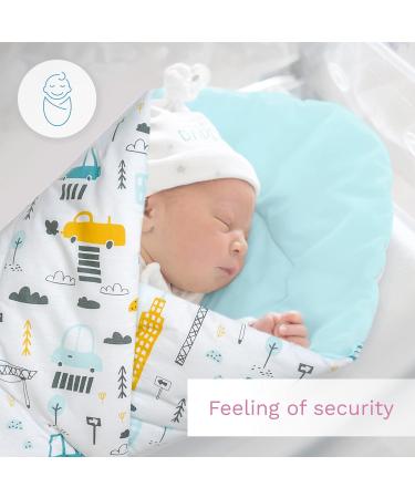 Newborn Cotton Swaddle Wrap Blanket for 0-3 Months | (City) 1 - Buy Online on SooperMarket.com