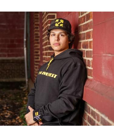 Ultimate Lifting Sweatshirt XX-Large Black & Yellow - Ideal for Weightlifting, Bodybuilding, Powerlifting, Crossfit & Weight Loss - Buy Online on SooperMarket.com