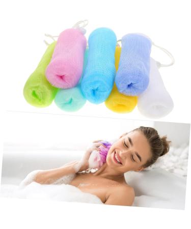 Baluue 7pcs Foaming Soap Mesh Bag Bar Soap Pouch Foam Dispenser Mesh Soap Bag Soap Saver Loofah Pp - Buy Online on SooperMarket.com