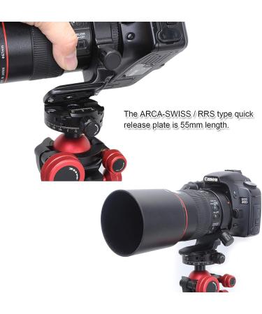 iShoot Tripod Mount Ring for Canon EF 100mm f/2.8L Macro Lens | ARCA Compatible Quick Release Plate | Replacement for Canon Tripod Mount Ring D - Buy Online on SooperMarket.com
