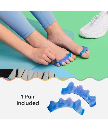 ZenToes Silicone Toe Spacers - Correct Toe Alignment & Bunion Relief - 1 Pair (Moonlight) | International Shipping Available - Buy Online on SooperMarket.com