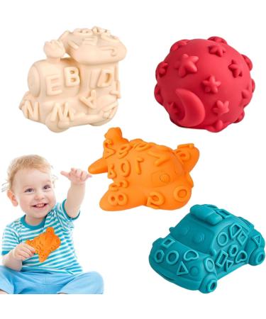 Shop Sensory Squeezing Rattling Balls - Colorful Soft Massage Toys for All Ages | Perfect Multisensory Gift - Buy Online on SooperMarket.com