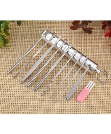 10-Piece Ear Pick Cleansing Tool Set with Storage Box - Earwax Removal Kit with Cleaning Brush - Buy Online on SooperMarket.com