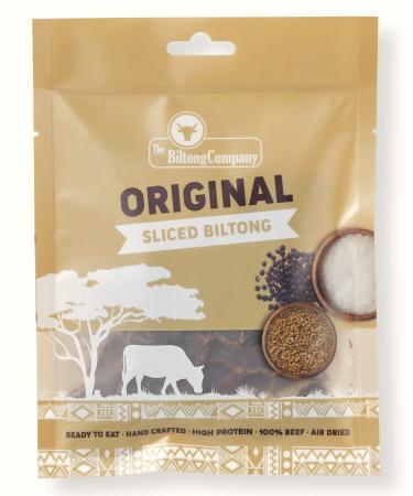 Biltong Sliced - 10 x 50g - Original Flavour