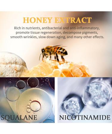 Black Honey Cream Face Moisturiser Face Women & Men Anti Aging Face Cream Face Moisturiser for Dry Skin Honey Nourishing And Moisturizing Face Cream Day/Night For Dry And Sensitive Skin - Buy Online on SooperMarket.com