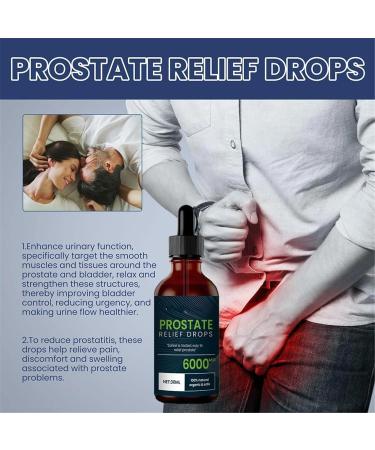 2024 New Prostate Treatment Drops - Prostate Pain Relief Drops Prostate Therapy Drops Prostate Drops Effectively Relieve Prostate Discomfort (1 Pcs) - Buy Online on SooperMarket.com
