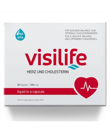 Visilife: Healthy Heart & Cholesterol Support - Liquid Formula for LDL & HDL - Laboratory Tested (1 Pack) - Buy Online on SooperMarket.com